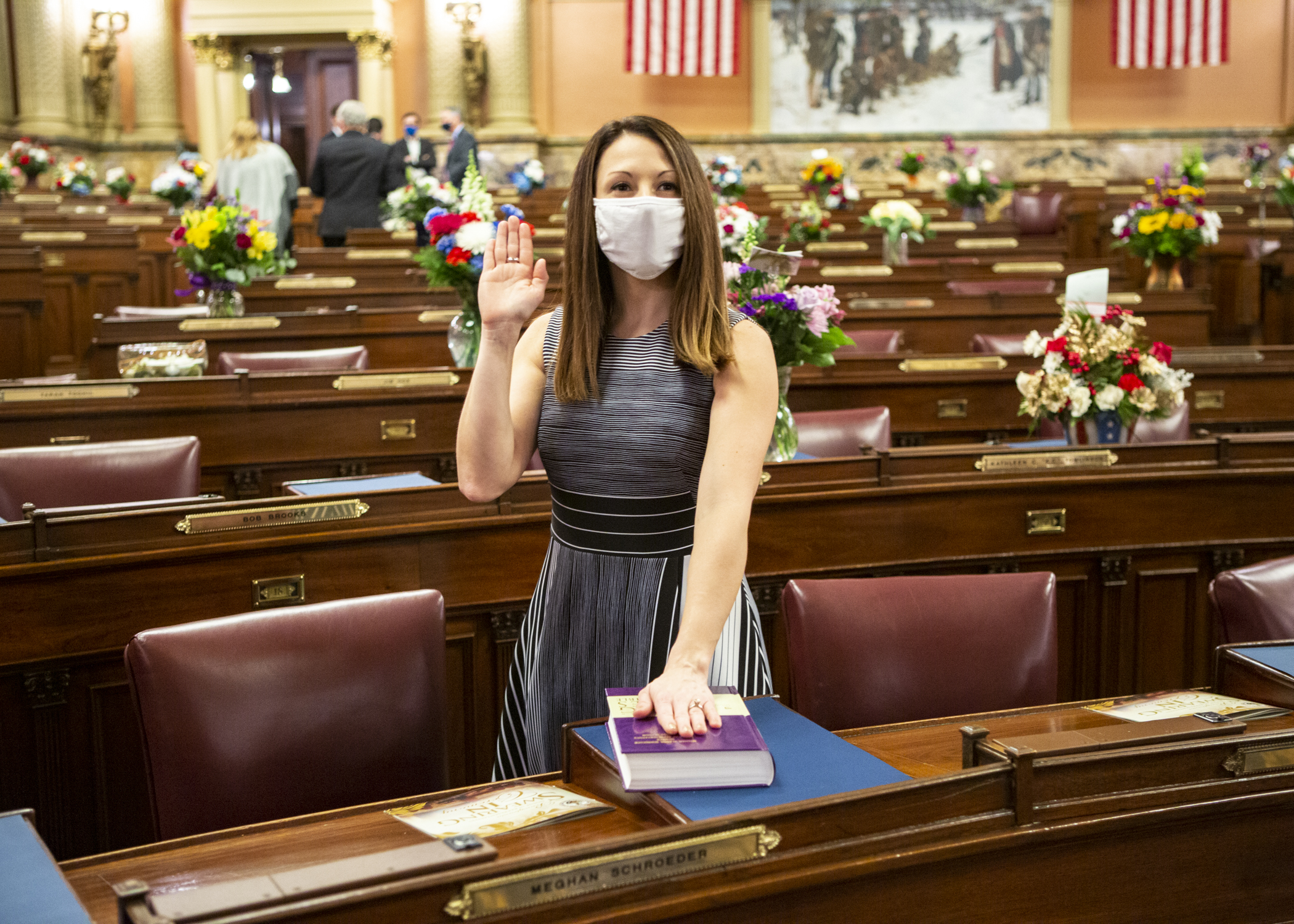 Schroeder Takes State House Oath of Office 